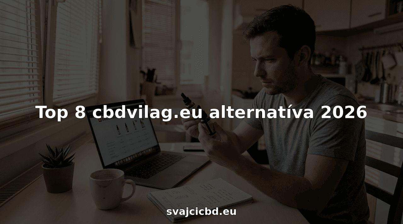 Top 8 cbdvilag.eu alternatíva 2026